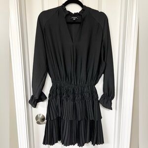 Express Long Sleeve Tiered Dress Size S